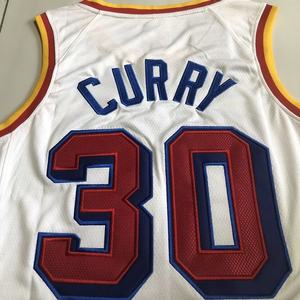 Оптовая продажа, Полиэстеровая быстросохнущая баскетбольная форма для взрослых, дышащая, плюс размер № 30, костюм с принтом Карри - Product Image 2