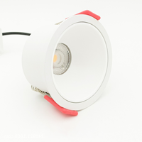NOM RETILAP CE RoHS Bivolt 110-240V Regulable Antideslumbrante 9W 2700-6500K COB Luminaria Empotrable