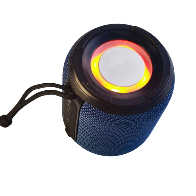 Factory Wholesale Loud Stereo Portable Wireless for 5W IPX6 Waterproof Speaker with RGB LED Light for Outdoor Use