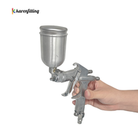 Pistol semprot udara canggih, pistol semprot tekanan tinggi, semprotan cat dengan pipa semprot Diameter 0.5mm-001