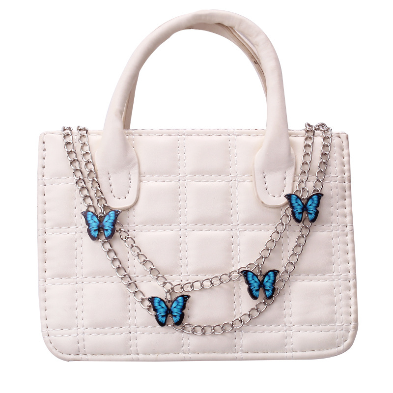 Chaîne de sac papillon rose rose