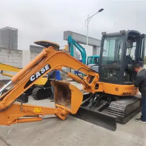 Casing cx55B crawler ekskavator mini murah dan dikelola dengan baik digunakan Amerika