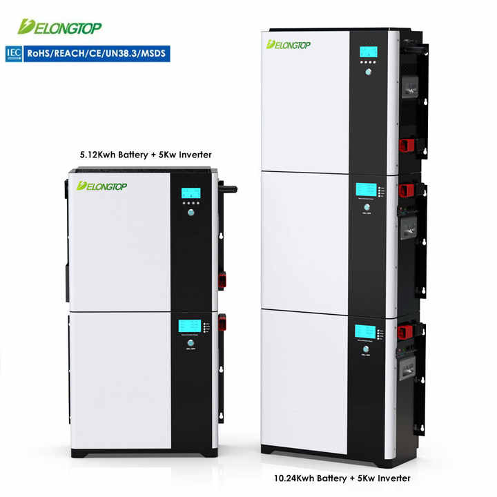 48V 5kwh 100ah Power Wall Mounted Home Energy Storage System Lfp Solar ...