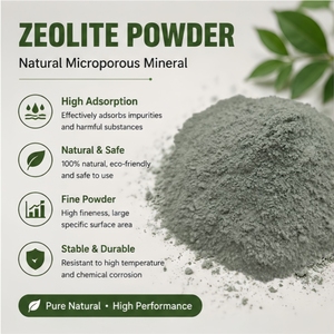 Aditivo para Alimento Animal, Polvo de Zeolita <span class=keywords><strong>Clinoptilolita</strong></span> para Aves de Corral y Ganado, Alta Absorbencia, Mejora la Absorción de Nutrientes, Reduce la Amoníaco - Product Image 1
