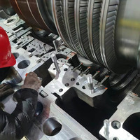 Turbine Super Alloy 20Cr1Mo1VTiB High Strength High Medium Pressure Cylinder Stud Bolt Thermal Power Plants Generator Type HXDL
