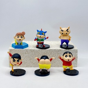 6 unids/set Anime Crayon Shin-Chan <span class=keywords><strong>Himawari</strong></span> colección PVC Modelo figura de acción animación lindos juguetes de muñeca - Product Image 1