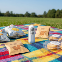 Mini-scelleuse sous vide portable à chauffage rapide pour sacs d'emballage plastique, idéale pour conserver les aliments frais