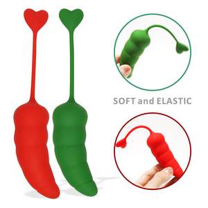 YPM Chili Vibrator Strong Power Juguetes sexuales de silicona Masturbación Punto G Rojo Verde Juguetes sexuales para mujeres - Product Image 5