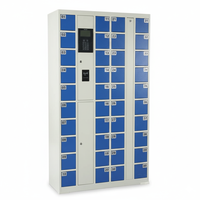 Casier de recharge pour smartphone multi-compartiments, étanche et durable, avec serrure électronique, personnalisable, pour le stockage d'appareils mobiles, directement de l'usine