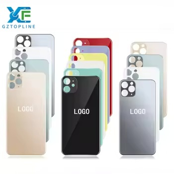 Big Hole High Quality Housing Battery Rear Glass Back Cover Replacement for Iphone 14 Plus Pro Max 15 Pro Max