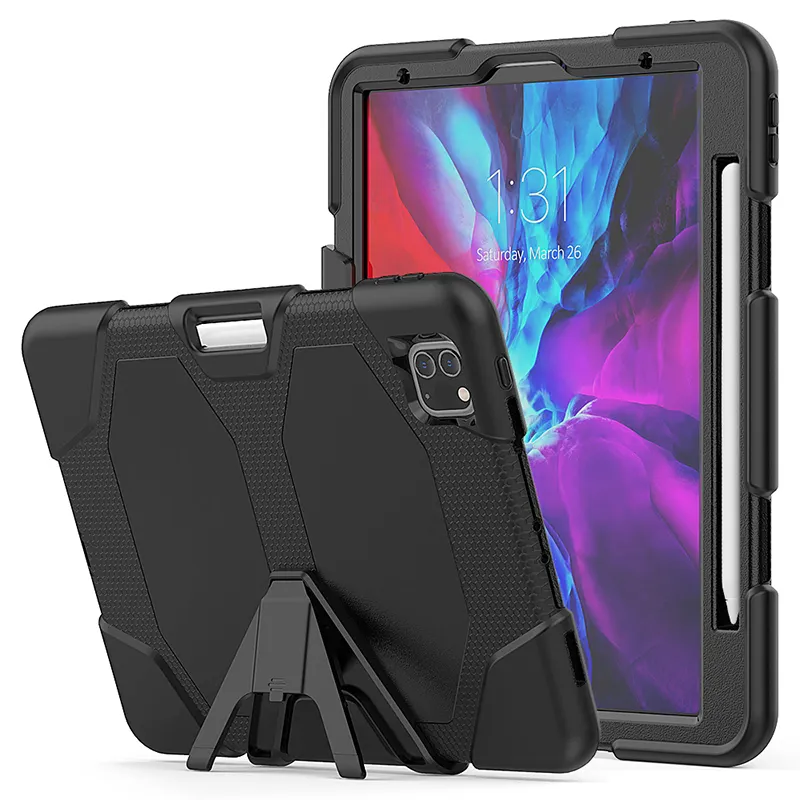 Shockproof Heavy Duty Rotating Kids Tablet Case Cover with screen protector for iPad Pro 11 inch 2021 tablet covers