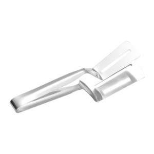 Pinzas para freír de acero inoxidable, herramienta de cocina multifuncional de 30x7,5 cm para manejo de alimentos, carne, pescado, barbacoa - Product Image 4