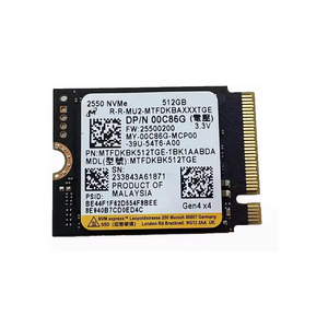 Van toepassing op: Micron 512GB M.2 NVMe PCIe interne SSD - 00C86G - Product Image 3