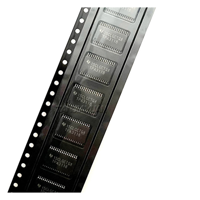TPA3116D2DADR HTSSOP-32 Class D Power Integrated Circuit 50W 2-Channel Stereo Audio Amplifier IC Chip 4.5V-26V