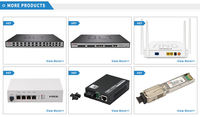 HSGQ-G004 Ftth Gepon Gpon Olt Terminal Serat Optik C320 4 Port Pon GPON OLT