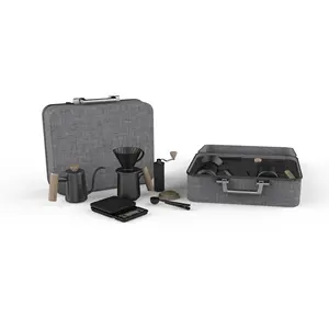 DHPO ceramic barista tools luxury coffee table set brewing coffee gift set