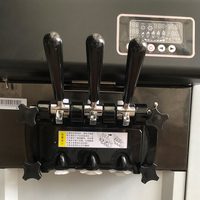Nouvelle machine à crème glacée à vendre, haute qualité, 220V, économie d'énergie, équipement de restaurant, acier inoxydable 304, réglable