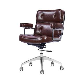 Silla de oficina moderna y cómoda de cuero 36208-613B - Product Image 1