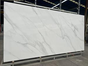 <span class=keywords><strong>Serie</strong></span> de <span class=keywords><strong>Piedra</strong></span> Sinterizada de Aspecto Mármol de Lujo, Elegante Blanco Carrara, para Espacios Comerciales en Australia, Losas de Gran Formato, Venta al por Mayor - Product Image 4
