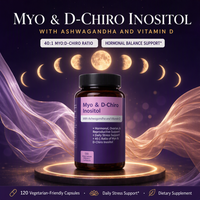 OEM ODM Myo Inositol D Chiro Inositol  Ratio Complément Alimentaire en Capsules Soutien Nutritionnel Bien-être Féminin Marque Privée