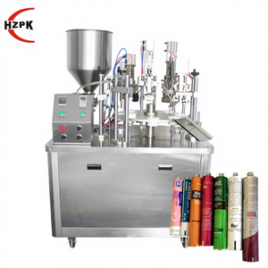 Máquina Semiautomática HZPK para Llenado y Sellado de Tubos Metálicos de Aluminio para Pasta de Dientes y Cosméticos - Product Image 1