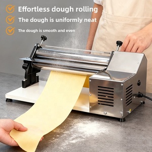Laminoir à pâte électrique commercial au <span class=keywords><strong>meilleur</strong></span> <span class=keywords><strong>prix</strong></span>, 520 mm, sur table, en acier inoxydable, réversible, pour pâtisserie, pizza, croissants, boulangerie - Product Image 3