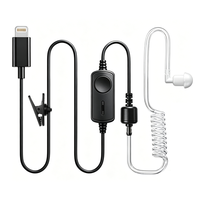 Écouteurs intra-auriculaires filaires FBI Air Tube, casque audio Type-C avec microphone, compatibles avec iPhone 7-14