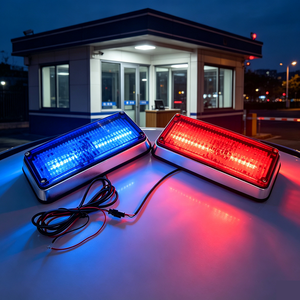 高輝度<span class=keywords><strong>LED</strong></span>点滅警告灯IP54防水赤青ストロボライト（セキュリティブース用） - Product Image 6