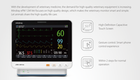 Mindray EPM 12M Vétérinaire Clinique Portable Fabricants Vétérinaire Moniteur Ecg Machine 2.4 Tft Affichage Multi-paramètre Moniteur Patient