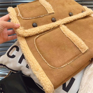 Tongxingyuan Kids Winter Vest Khaki Fleece Lined Solid Color Outerwear For Girls And Boys - Product Image 2