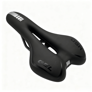Sillín de Bicicleta de Montaña Universal Impermeable de PU, con Ventilación, Reflectante, Amortiguador de Impactos, para Bicicleta de Carreras, Venta al Por Mayor de Fábrica - Product Image 1