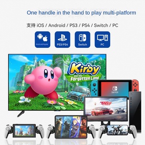 เกมแพดยืดได้สำหรับ D9จอยเกมสีดำสวิตช์ Type-C แบบสั่นไร้สาย goku Hall/PC <span class=keywords><strong>Android</strong></span> iOS P4ฮอลล์ทริกเกอร์ - Product Image 3