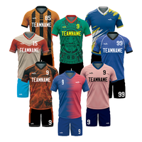 Chemises de football personnalisées pour adultes et jeunes, sublimées 100% polyester, tissu, maillot de football, maillot de football