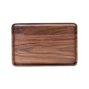 Black Walnut Wood <b>Tray</b> Set Rectangular Serving <b>Trays</b> For Cafe Restaurant Hotel <b>Tea</b> Coffee Fruit Platter - Product Image 5
