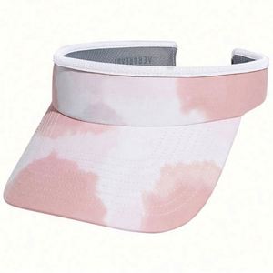 Custom Open <b>Back</b> <b>Tie</b> Dye Sun Visor Hat Summer Unisex Logo Quick Dry Foam Padded Sports Cycling Outdoor Daily Fishing - Product Image 5