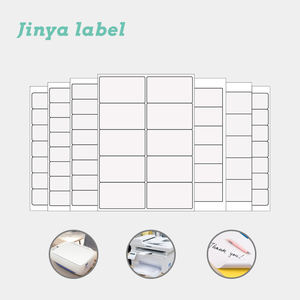 Étiquettes d'<span class=keywords><strong>adresse</strong></span> auto-adhésives blanches A4 découpées à l'emporte-pièce Étiquettes postales vierges sans bois pour étiquettes d'emballage en demi-feuille FBA 2UP 6UP 30UP - Product Image 5