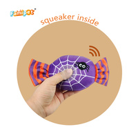 Jouet en peluche souple et grinçant pour chien, design bonbon sur le thème d'Halloween, personnalisé par le fabricant Famipet