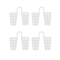 Évents de nez en silicone creux arrêtant le ronflement dispositif Mini Portable Ventilation douce pince-nez de sommeil prise anti-ronflement