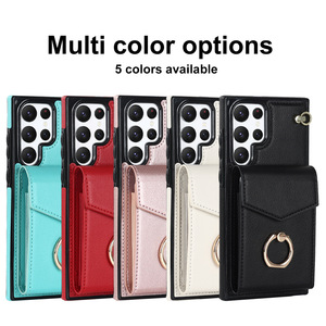 Per samsung s24 s23 s22 s21 s20 ultra plus note 20 <span class=keywords><strong>a71</strong></span> <span class=keywords><strong>cover</strong></span> posteriore di lusso custodia a portafoglio in pelle per le donne ragazze - Product Image 6