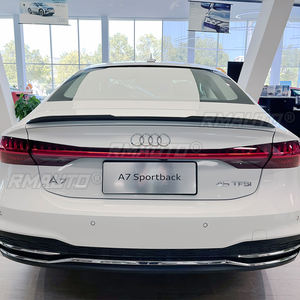 Alerón Trasero de Fibra de Carbono Negro Brillante de Alta Calidad ABS para Audi A7 S7 RS7 Sportback 4KA 2019-2022 - Product Image 4
