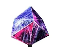 Atemid Écran cube interactif P2.5 Affichage mural 3D dynamique 4G/WiFi pour publicité de magasin Télécommande via écran LED 4G/WiFi