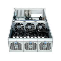 Nouvelle mode 4U Rack 4GPU 8GPU 3090 4090 cartes graphiques rendu apprentissage en profondeur châssis de serveur AI 10 serveur GPU système Barebone