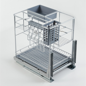 Stainless Steel Multipurpose Kitchen Cabinet Drawer Basket