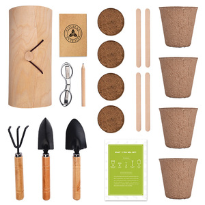 <span class=keywords><strong>Cadeau</strong></span> <span class=keywords><strong>de</strong></span> Noël créatif, vente en gros, emballage en bois biodégradable, ensemble d'outils <span class=keywords><strong>de</strong></span> <span class=keywords><strong>jardinage</strong></span> pour pot <span class=keywords><strong>de</strong></span> fleurs, cadeaux d'anniversaire et <span class=keywords><strong>de</strong></span> Noël - Product Image 3
