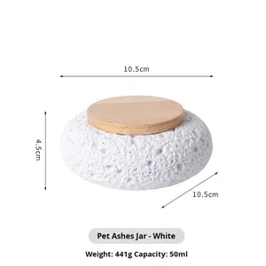 Современная экологичная деревянная урна-контейнер для памяти о питомце квадратной формы Shuo Ni PH20250628 - Product Image 4