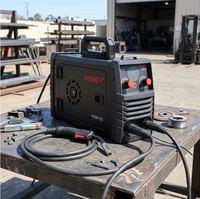 Machine à souder portable en gros d'usine, synergique MIG 120 FCW/MMA/TIG Lift 3-en-1 sans gaz pour acier inoxydable