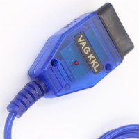 Câble USB KKL409 409 KKL 409 Puce Ch340 OBD2 OBDII Outil de diagnostic automobile Obd embarqué
