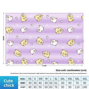 Tapis rafraîchissant pour animaux de compagnie en PVC, motif dessin animé mignon, pour l'été, coussin en <span class=keywords><strong>gel</strong></span> rafraîchissant pour chat et chien, résistant aux griffures et aux morsures, grand tapis rafraîchissant - Product Image 3