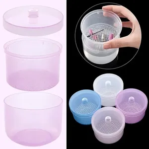 <b>Nail</b> Art Drill Bits Grinding Head Sterilizer Disinfection Box <b>Nail</b> <b>Tool</b> Cleaning Box Manicure Storage Case Clipper Accessories - Product Image 3