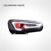 Paar Autoscheinwerfer-Set für Mitsubishi Lancer 2009-2016 Vorderlicht Plug&Play Auto LED-Scheinwerfersystem